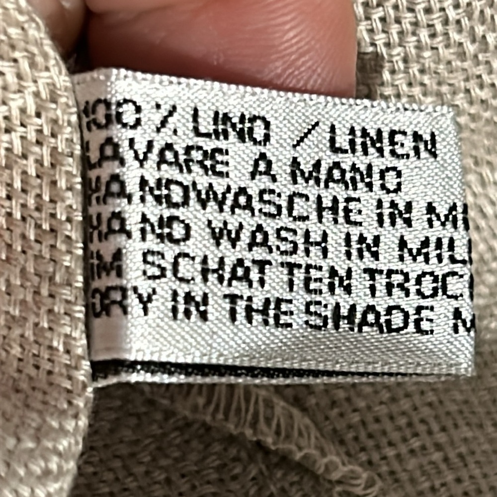 Luiselle Linen One- Button Jacket - image 4